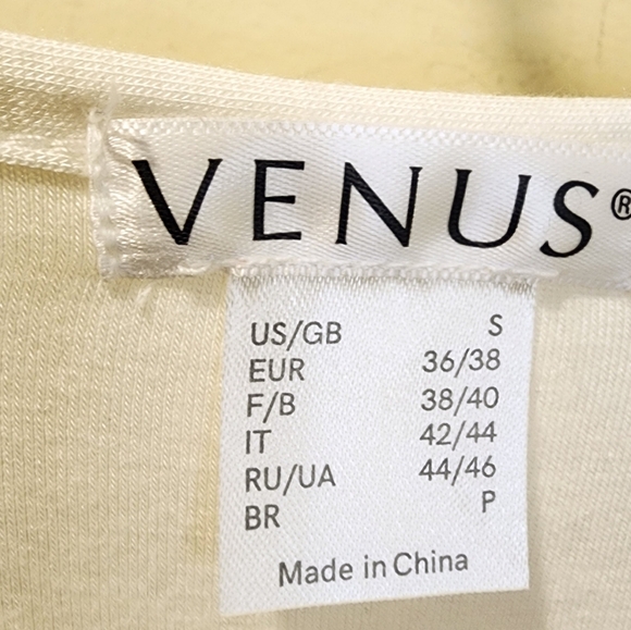 VENUS Ivory Wrap Long Sleeve Blouse - Picture 2 of 10